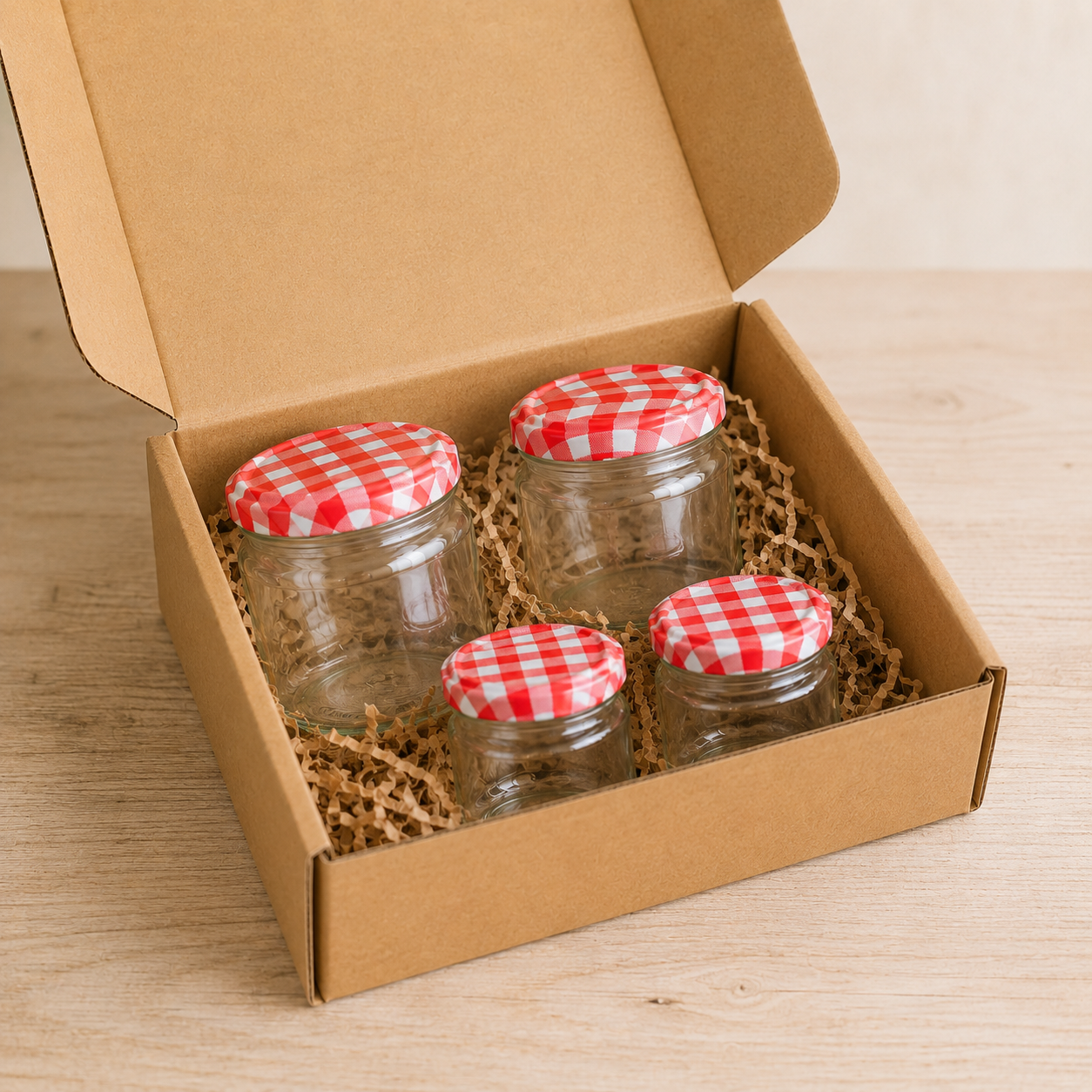 Il Kit Marmellate di Casa — 4 Vasetti in Vetro